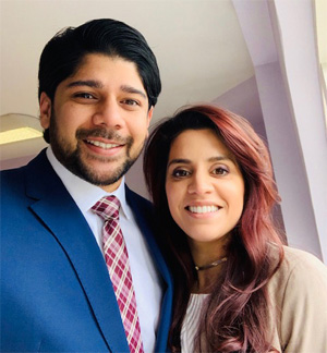 Drs. Veenesh and Poonam Ram